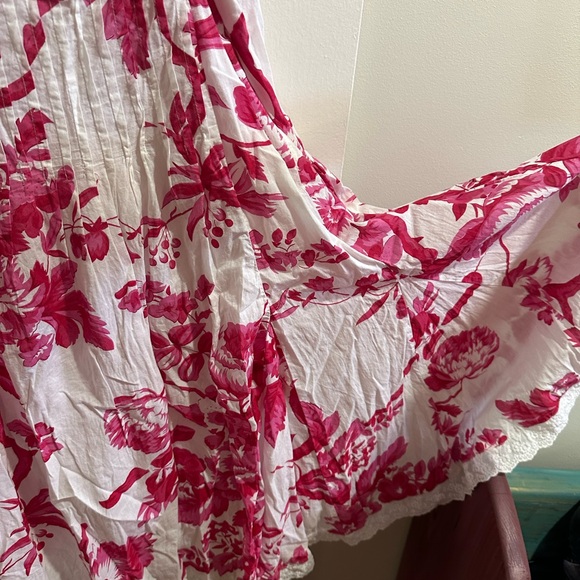 Per Una Marks & Spencer Pink Floral Sundress – Size 18 Regular - Picture 6 of 13